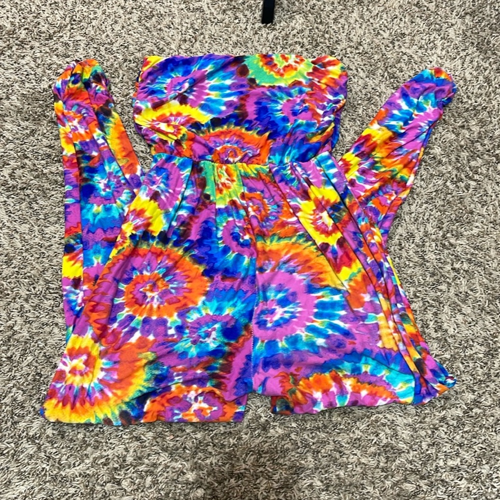 Tie dye jumpsuit